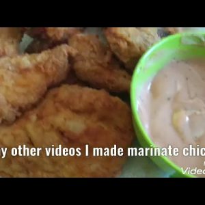 Fried chicken yummy 😋 easy to make  if you want for marinate for my fried chicken check my another