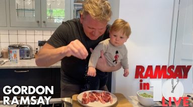 Gordon Ramsay Shows How To Make A Lamb Chop Dish At Home | Ramsay in 10