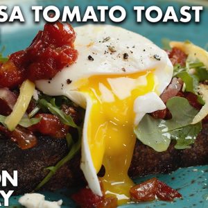 Gordon Ramsay's Recipe for Harissa Tomato Toast for Lunch or Brunch