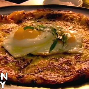 Leek & Gruyère Rösti with Fried Eggs | Gordon Ramsay