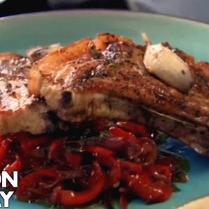 Pork Chops with Sweet and Sour Peppers | Gordon Ramsay