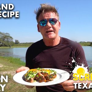 Gordon Ramsay Makes Steak and Eggs in Texas | Scrambled