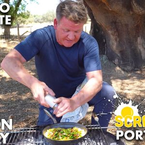 Gordon Ramsay's Chorizo Omelette Recipe