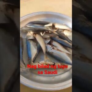Nag Bilad ng Tuyo Sa Saudi#shortvideo