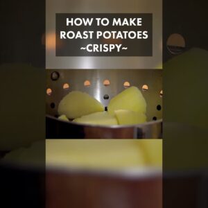 Making Your Christmas Roast Potatoes Extra Crispy #Shorts