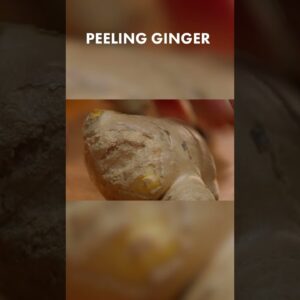 Using A Spoon To Peel Ginger #Shorts