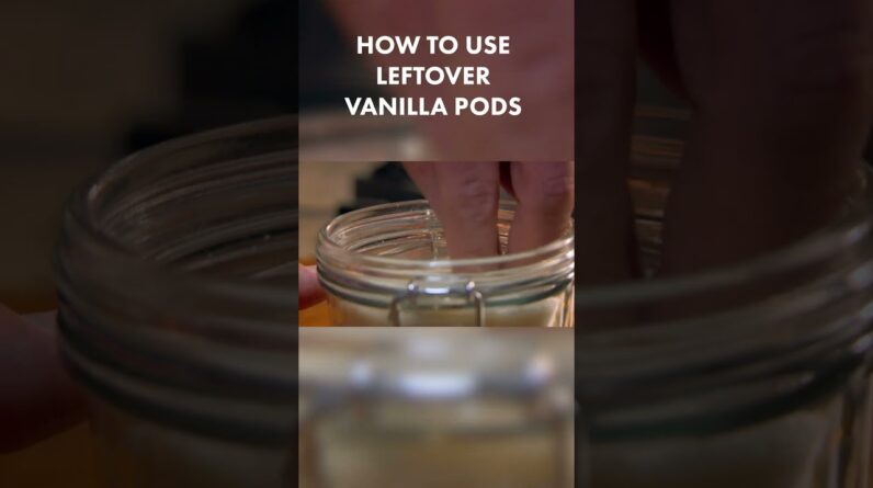 What  To Do With Leftover Vanilla Pods #Shorts